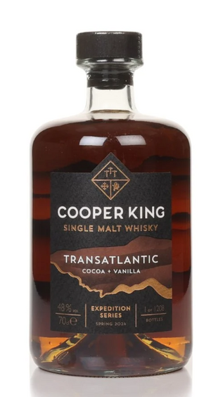 Cooper King Transatlantic Cocoa + Vanilla Expedition Series Spring 2024 Single Malt Whisky | 700ML at CaskCartel.com