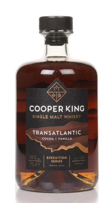 Cooper King Transatlantic Cocoa + Vanilla Expedition Series Spring 2024 Single Malt Whisky | 700ML