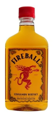 Fireball Cinnamon Whiskey | 375ML at CaskCartel.com