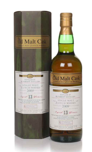 Miltonduff 13 Year Old 2009 - Old Malt Cask 25th Anniversary (Hunter Laing) Whisky | 700ML at CaskCartel.com