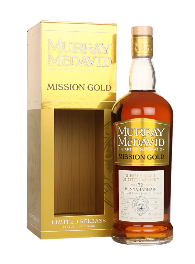 Bunnahabhain 32 Year Old 1991 - Mission Gold (Murray McDavid) Single Malt Scotch Whisky | 700ML at CaskCartel.com
