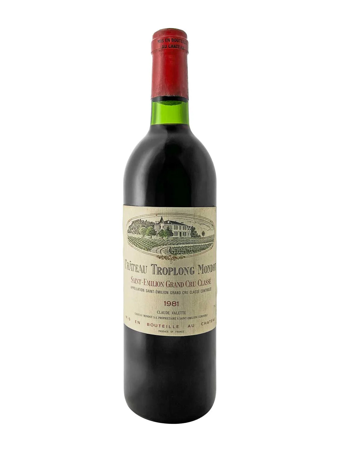 1981 | Chateau Troplong Mondot | Saint-Emilion Grand Cru at CaskCartel.com