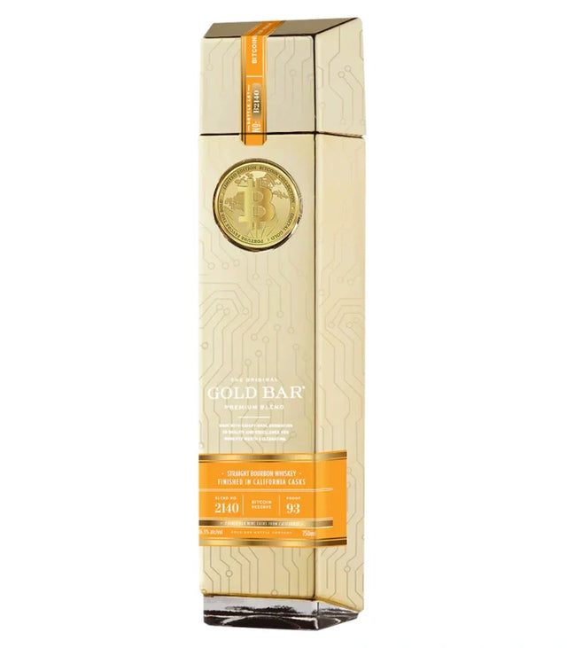 Gold Bar Bitcoin Reserve Limited Edition Bourbon Whiskey at CaskCartel.com