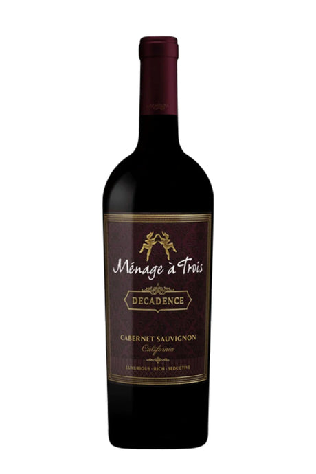 Ménage à Trois | Decadence Cabernet Sauvignon - NV at CaskCartel.com