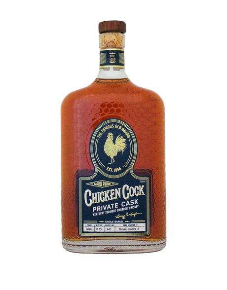 Chicken Cock Raiders Top Flight Private Cask Barrel Proof Barrel #A81 Kentucky Straight Bourbon Whiskey at CaskCartel.com