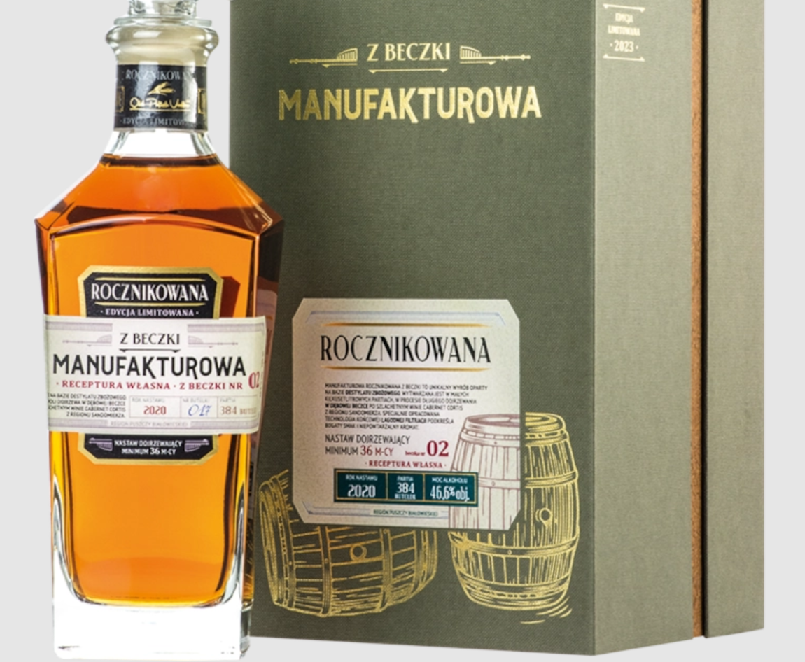 Manufakturowa Rocznikowa z Beczki 2020 Vodka | 700ML at CaskCartel.com