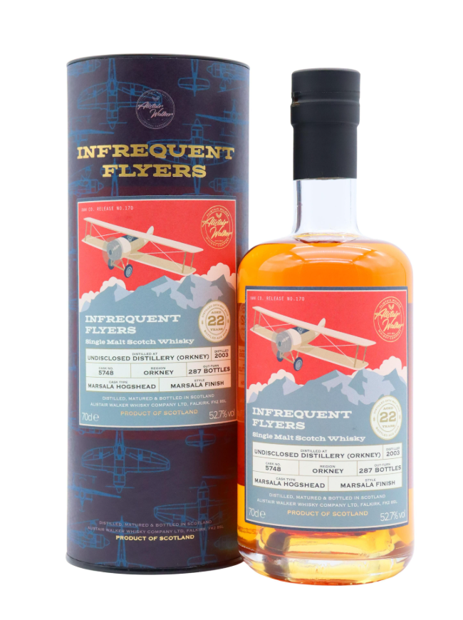 Undisclosed Orkney Infrequent Flyers Single Cask #5748 22 Year Old 2003 Single Malt Scotch Whisky | 700ML at CaskCartel.com