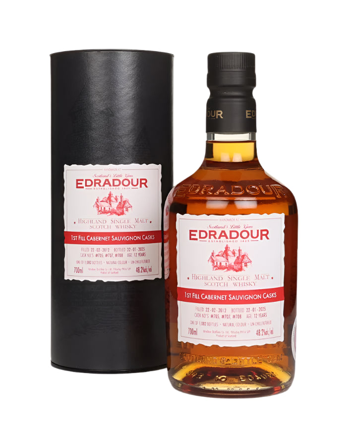 Edradour 12 Year Old 2012 - Michael Eppan Cabernet Sauvignon Single Malt Scotch Whisky | 700ML at CaskCartel.com