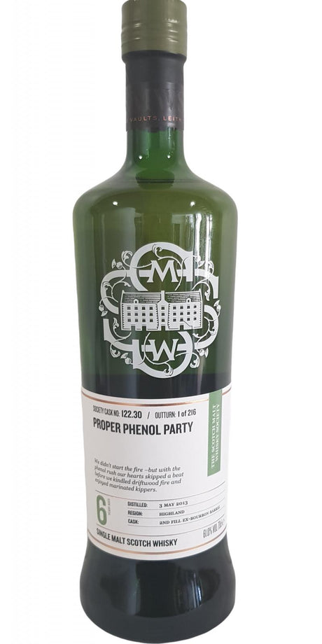 Croftengea 2013 SMWS 122.30 Proper Phenol Party Single Malt Scotch Whisky | 700ML at CaskCartel.com