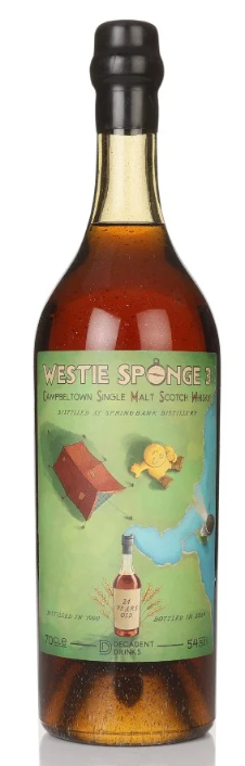 Springbank 24 Year Old 1999 Westie Sponge #3 Decadent Drinks Single Malt Scotch Whisky | 700ML at CaskCartel.com