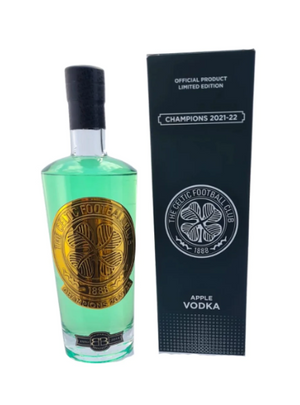Celtic FC Officially Licensed Champions 2021/22 Limited Edition Apple Vodka | 700ML at CaskCartel.com