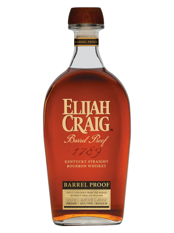 Elijah Craig 12 Year Barrel Proof Bourbon Batch A122