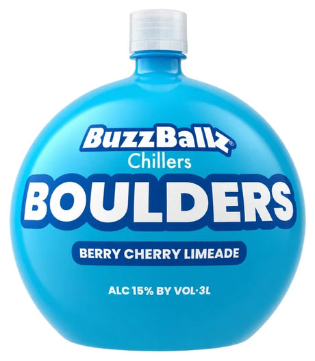 Buzzballz Boulders Berry Cherry Limeade Pre-Mixed Cocktails | 3L at CaskCartel.com