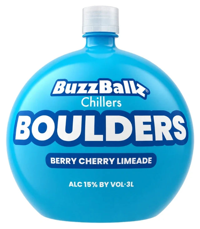 Buzzballz Boulders Berry Cherry Limeade Pre-Mixed Cocktails | 3L at CaskCartel.com