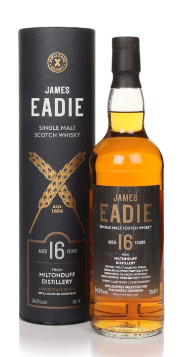 Miltonduff 16 Year Old 2007 Cask #369684 James Eadie Single Malt Scotch Whisky | 700ML
