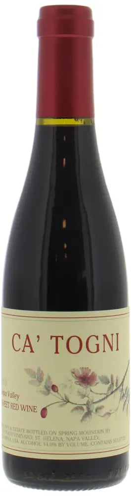 2013 | Philip Togni Vineyard | Ca Togni Sweet Red (Half Bottle) at CaskCartel.com