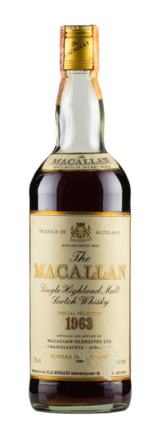 Macallan 17 Year Old Special Selection Rinaldi 1963 Single Malt Scotch Whisky