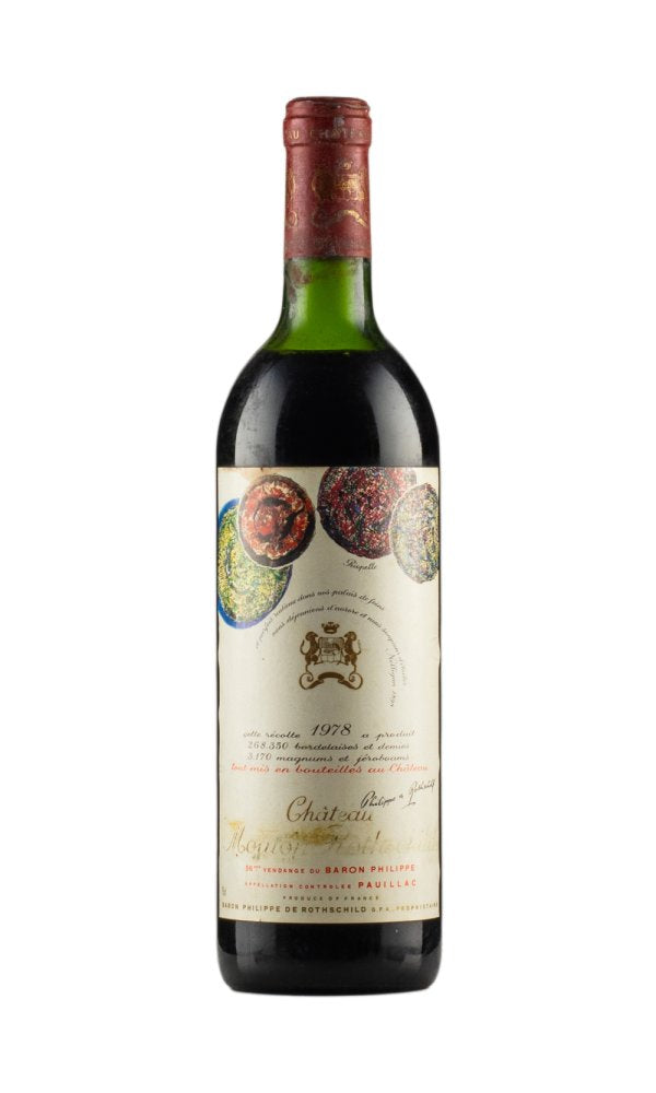 1978 | Château Mouton Rothschild | Pauillac at CaskCartel.com