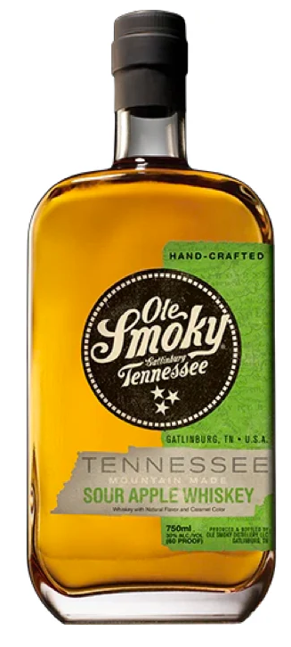 Ole Smoky Sour Apple Whiskey at CaskCartel.com