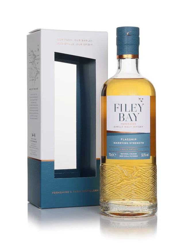 Filey Bay Flagship Marrying Strength Single Malt Whisky | 700ML at CaskCartel.com