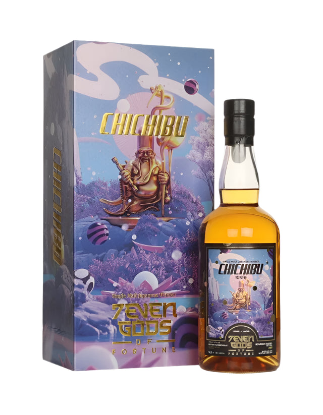 Chichibu 2015 (Bottled 2024) Cask #4577 - Seven Gods Of Fortune Fukurokuju Single Malt Japanese Whisky | 700ML at CaskCartel.com
