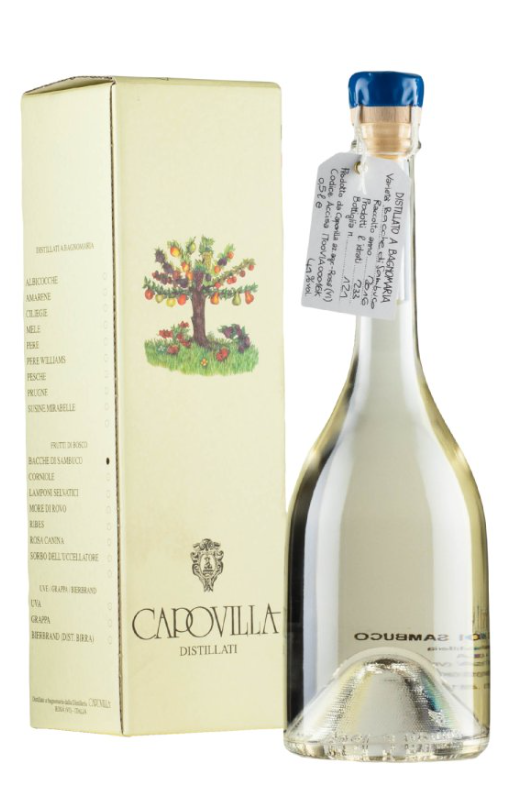 Capovilla Distillato Bacche di Sambuco Eau de Vie | 500ML at CaskCartel.com