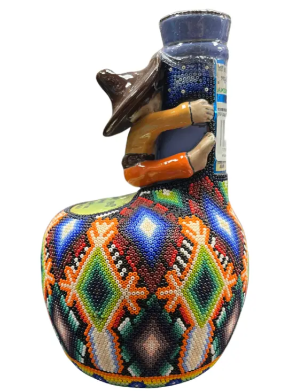 Don Pipocho Extra Anejo Ceramic Chaquira at CaskCartel.com