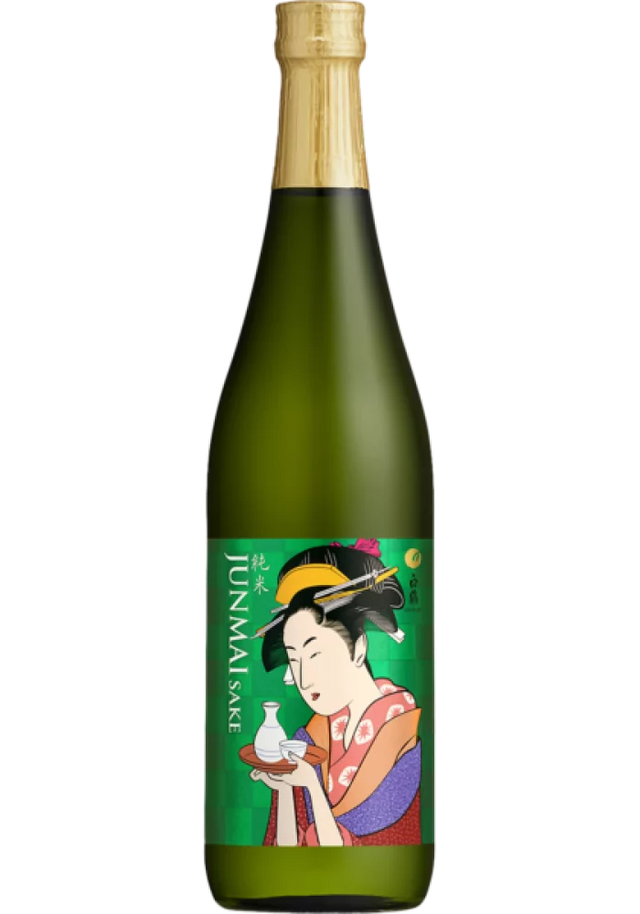 Hakutsuru Ukiyo-e Label Junmai Sake | 720ML at CaskCartel.com