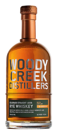 William H Macy Woody Creek 6 Year Old Single Barrel Rye Whiskey