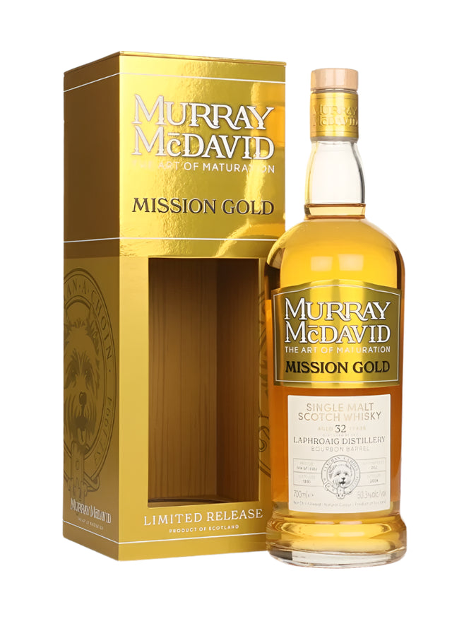 Laphroaig 32 Year Old 1991 - Mission Gold (Murray McDavid) Single Malt Scotch Whisky | 700ML at CaskCartel.com