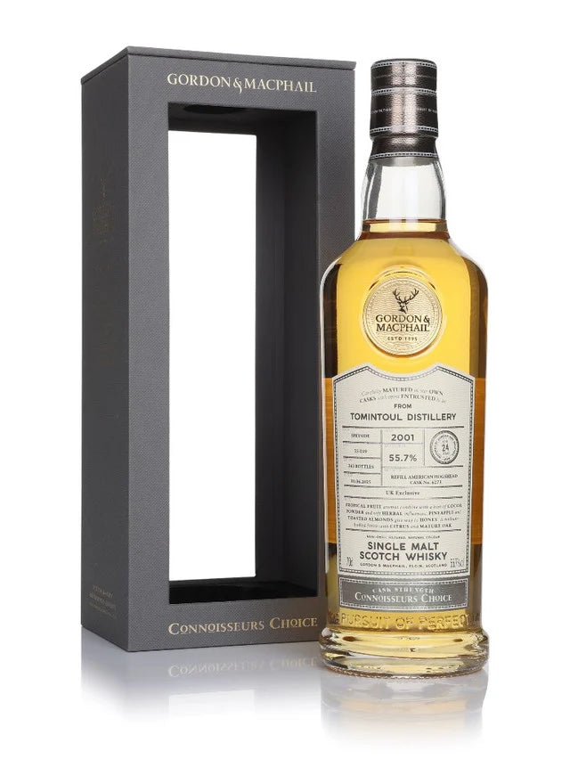 Tomintoul 24 Year Old 2001 Cask #6273 - Connoisseurs Choice (Gordon & MacPhail) Single Malt Scotch Whisky | 700ML at CaskCartel.com