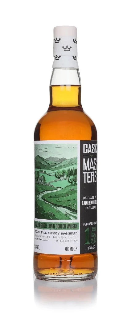 Cameronbridge 15 Year Old 2010 Cask #354883/2010 - Cask Masters (Brave New Spirits) Single Grain Scotch Whisky | 700ML at CaskCartel.com