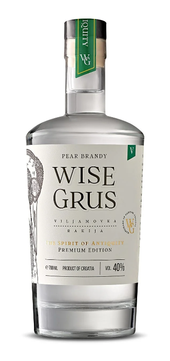 Wise Grus Viljamovka Rakija Premium Edition Pear Brandy | 700ML