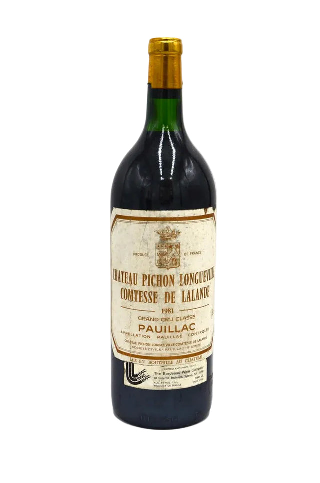 1981 | Chateau Pichon Longueville Comtesse de Lalande | Pauillac at CaskCartel.com