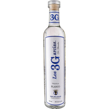 Los Tres Garcias Blanco Tequila at CaskCartel.com