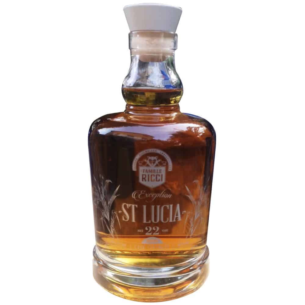 Famille Ricci Exception Saint Lucia 22 Year Old SD ltd Rum | 700ML at CaskCartel.com