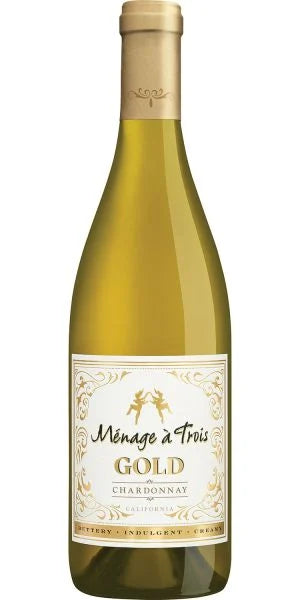 Ménage à Trois | Gold Chardonnay - NV at CaskCartel.com