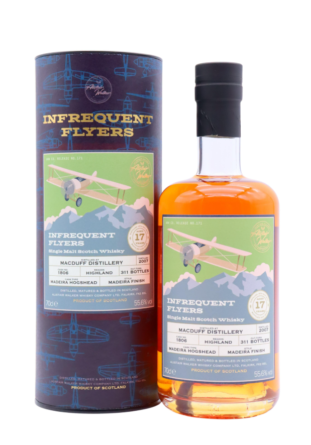 Macduff Infrequent Flyers Single Cask #1806 17 Year Old 2007 Single Malt Scotch Whisky | 700ML at CaskCartel.com