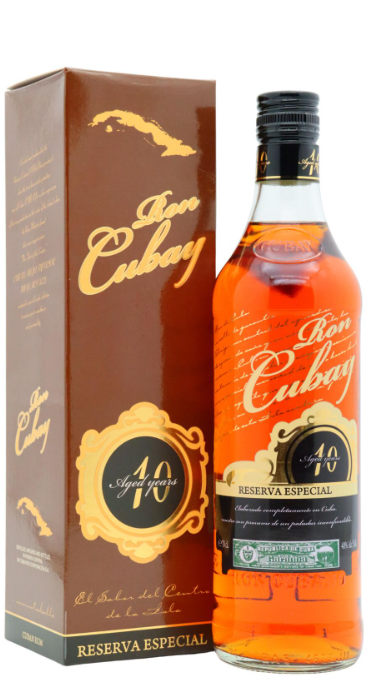 Ron Cubay Anejo Superior 10 Year Old Cuban Rum | 700ML at CaskCartel.com