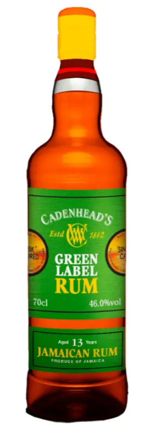 WM Cadenhead's Green Label 13 Year Old Jamaican Rum | 700ML at CaskCartel.com