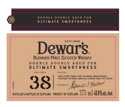 Dewar's Double Double 38 Year Old Blended Scotch Whisky | 375ML at CaskCartel.com