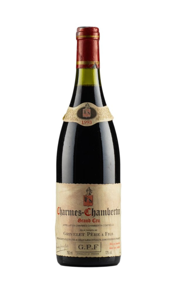 1993 | Grivelet Pere & Fils | Charmes-Chambertin at CaskCartel.com