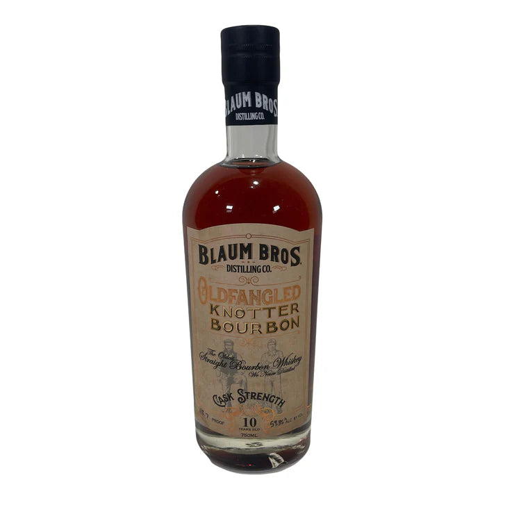 Blaum Bros 10 Year OLDFANGLED Knotter Bourbon Cask Strength 118.7 Proof at CaskCartel.com