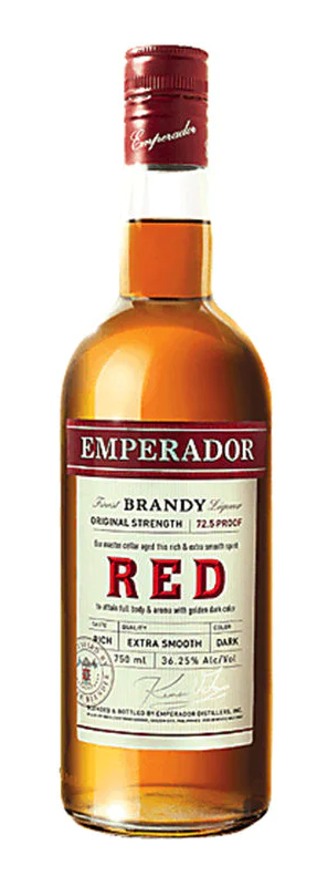 Emperador Red Spirits Distilled From Grapes Original Strength