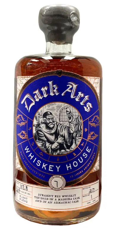 Dark Arts Blunt Blend Dank Arts Straight Rye Whiskey