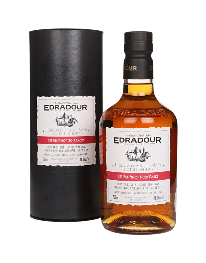Edradour 12 Year Old 2012 - Michael Eppan Pinot Noir Single Malt Scotch Whisky | 700ML at CaskCartel.com