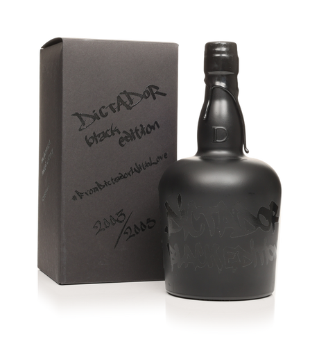 Dictador Black Edition Vintage 2003/2005 Rum | 700ML at CaskCartel.com