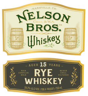 Nelson Brothers 15 Year Old Rye Whiskey at CaskCartel.com
