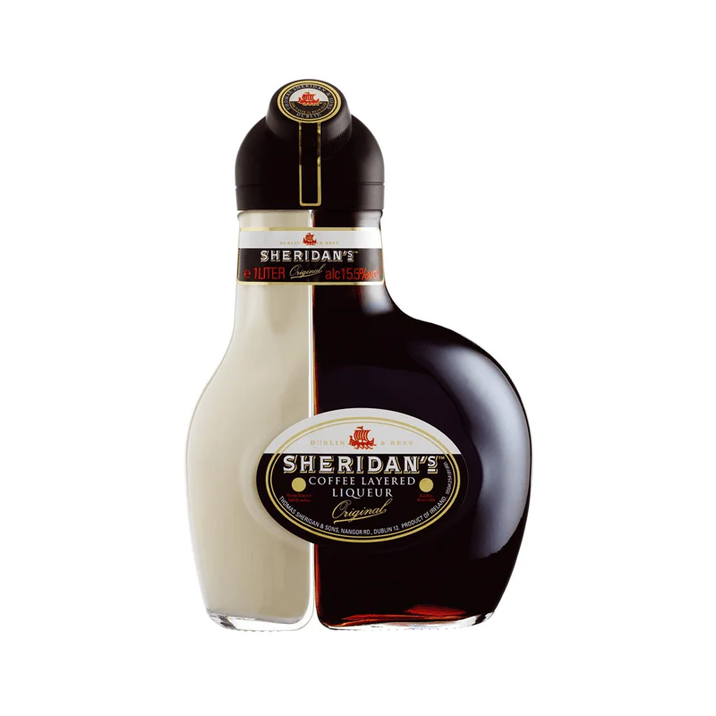 Sheridans Coffee Layered Liqueur | 1L at CaskCartel.com