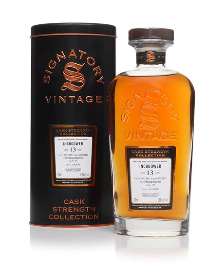 Inchgower 13 Year Old 2011 Cask #101 - Cask Strength Collection (Signatory) Single Malt Scotch Whisky | 700ML at CaskCartel.com